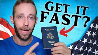 10 Tips to Get Your USA Passport FASTER [upl. by Ahsakat]