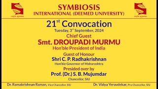 21st Convocation Ceremony 2024 [upl. by Follmer]