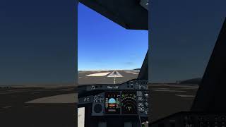 Emirates A380 Cockpit Landing aviation pilot rfs realflightsimulator landing plane avgeek [upl. by Fennelly191]