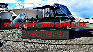 Stabicraft 2050 Supercab  A 3 year review  Stabicraft on the Sound [upl. by Shir555]