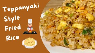 Fried Rice Teppanyaki Style [upl. by Acinod]