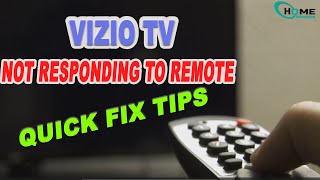 How to Fix a Vizio TV Remote Not Responding to the TV [upl. by Aidekal200]