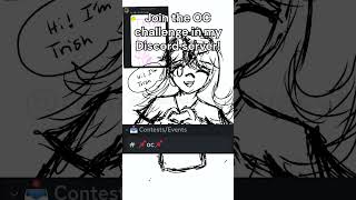 help trish by subscribing  art timelapse save discord [upl. by Ahtis]