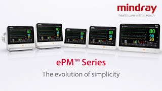 ePM Series patient monitor The evolution of simplicity [upl. by Polish592]