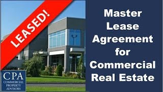 Master Lease Agreement for Commercial Real Estate [upl. by Dawes]