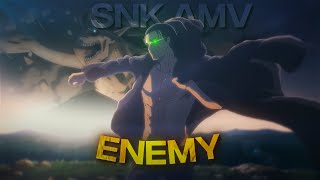 4K Attack on Titan「AMVEDIT」Enemy [upl. by Scuram]