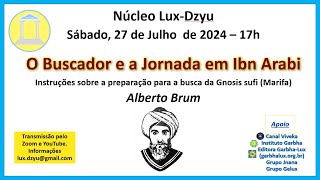 quotO Buscador e a Jornada em Ibn Arabi  Instruções sobre a preparação para a busca da Gnosis sufi [upl. by Aitnuahs]