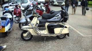 Lambretta Scooters at Lincoln 2012 [upl. by Fedora]