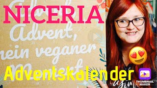 ADVENTSKALENDER UNBOXING  Niceria Veganer Adventskalender 2024  DER HAMMER [upl. by Gustave]