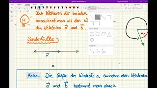KS LF VII5 ES Winkel zwischen Vektoren [upl. by Graf964]