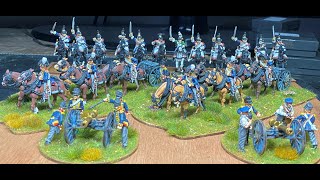 Perry Miniatures British Royal Foot Artillery Limbers amp Guns Finished Cuirassiers Ramble [upl. by Donoho323]