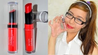 Revlon Colorstay Ultimate Suede Demo amp Review  saytiocoartillero [upl. by Anigroeg142]