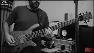 Pyro  Kings of Leon BASS coverplaythroughlesson with TABScore [upl. by Ardnaeed]