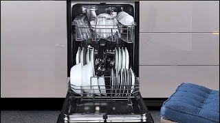 Danby 18 Inch Built in Dishwasher 8 Place Settings Review Good value cleans dishes well [upl. by Ahsekyt]