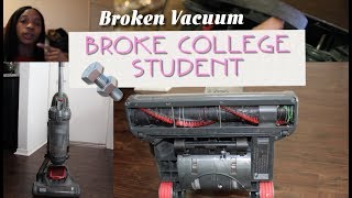 HOW TO FIX SPINNING BRUSH ON BLACK amp DECKER VACUUM [upl. by Asilet502]