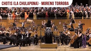 Chotis de La chulapona F M Torroba  Orquesta Metropolitana de Madrid  Coro Talía  Silvia Sanz [upl. by Towrey759]