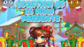 🎁25 New Present Locations 🎁 [upl. by Twyla335]