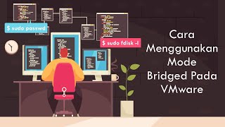 Cara Menggunakan Mode Bridged Pada VMware [upl. by Claybourne]