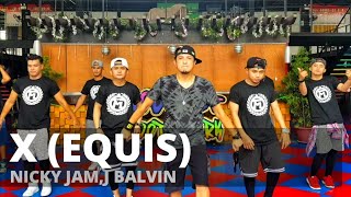 X EQUIS by Nicky Jam ft JBalvin  Zumba®  TML Crew Jay Laurente [upl. by Turino237]