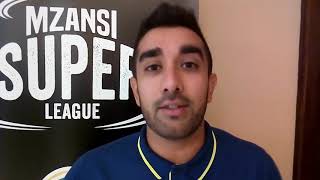 Tabraiz Shamsi Mzansi Super League draft [upl. by Aneras215]