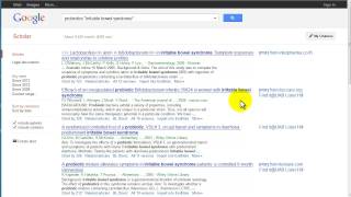 Google Scholar Basic Search [upl. by Abey]