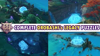 OROBASHIs LEGACY Complete Puzzles  Genshin Impact [upl. by Eerihs]