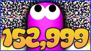 NEW 2020 150000K SLITHER NO HACK CHEAT  SLITHERIO WORLD RECORD YouTube SLITHERIO Highscore [upl. by Zoller]