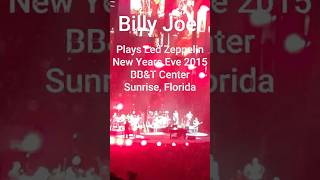 Billy Joel Jams Zeppelin on New Years Eve 2015 [upl. by Rossen]