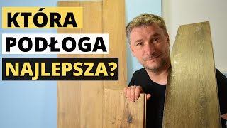 ✅ JAKĄ PODŁOGĘ WYBRAĆ PANEL WINYLOWY PANEL LAMINOWANY CZY DESKĘ ❓ [upl. by Ajat]