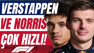 Verstappen  Norris Savaşı TAM GAZ Devam Ediyor  İngiltere GP Tempo Analizi [upl. by Safire268]