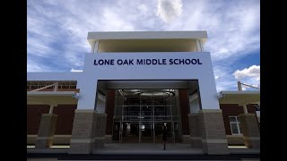 Lone Oak Middle School Virtual Tour [upl. by Noli]