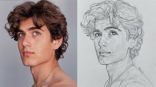 Discover the Secrets of Portrait Drawing with the Loomis Method [upl. by Ehcadroj465]