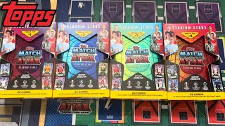 Match Attax 202324 Season 4 x Mega Tin Opening UEFA Champions league TOPPS [upl. by Notyard]