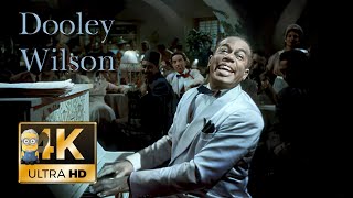 Dooley Wilson AI 4K Colorized Enhanced  Knock On Wood 1942 Casablanca [upl. by Herold]