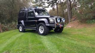 Daihatsu Fourtrak Rocky Built and Refurbished by ATKINSON AUTOMOTIVES [upl. by Aimas]