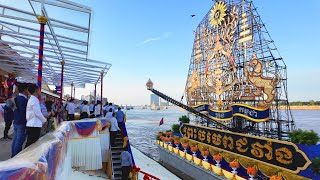 Pre  Water Festival in Phnom Penh before official ceremony start from 14 Nov 2024 [upl. by Jabon767]