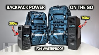 BLUETTI Handsfree Backpack LiFePO4 Power Station Solar Generator Review [upl. by Ximena264]