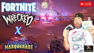 LIVE New Fortnite Season and Twilight Masquerade Giveaways pokemon giveaway fortnite gaming [upl. by Cloris487]