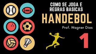 Como se joga handebol Regras do Handebol  Parte 1 [upl. by Damon]