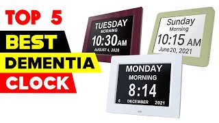 Top 5 Best Dementia Clocks Reviews in 2024 [upl. by Inessa]