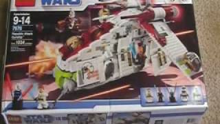 Lego Star Wars Review Republic Attack Gunship [upl. by Parsifal]