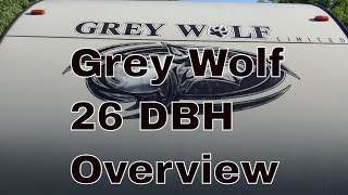 Grey Wolf 26DBH Camper Overview Made By Forest River [upl. by Ydurt]