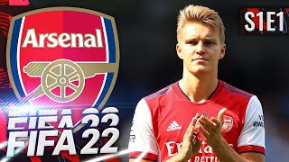 TRUST THE PROCESS  FIFA 22 ARSENAL CAREER MODE S1E1 [upl. by Nicholson248]