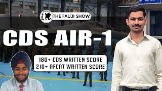 CDS AFA AIR1 Ajay Singh Rajput  Recommended 1st Attempt   CDS 2023 Topper Ep165 [upl. by Nafis132]