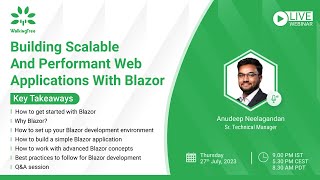 Building Scalable and Performant Web Applications with Blazor [upl. by Oliy]