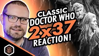 Classic Doctor Who  Reaction  2x37  The Meddling Monk  Dude Does Doctor Who [upl. by Llemar]