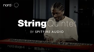 Joshua Domfeh showcasing the brand new Spitfire String Quintet [upl. by Trinee]