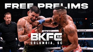 BKFC 52 SOUTH CAROLINA Free Prelims amp Countdown Show [upl. by Aliet]