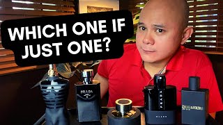 BVLGARI BLACK VS PRADA LUNA ROSSA BLACK VS L’HOMME INTENSE VS ZADIG JUST ROCK VS LE MÂLE PARFUM [upl. by Stafford]