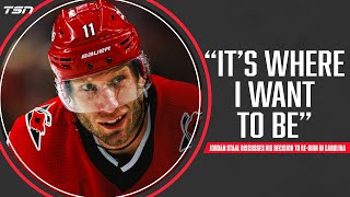 Staal signs fouryear extension in Carolina [upl. by Atal]